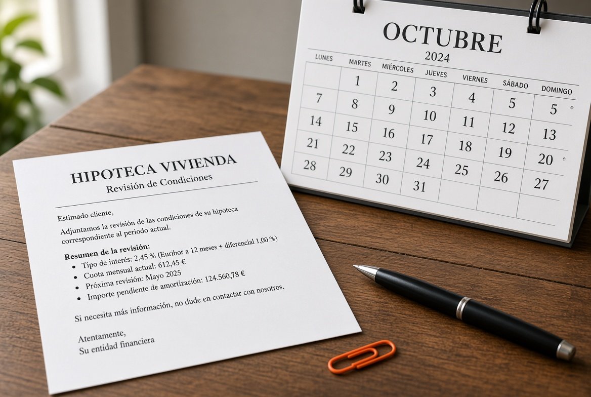 Euribor en octubre de 2026